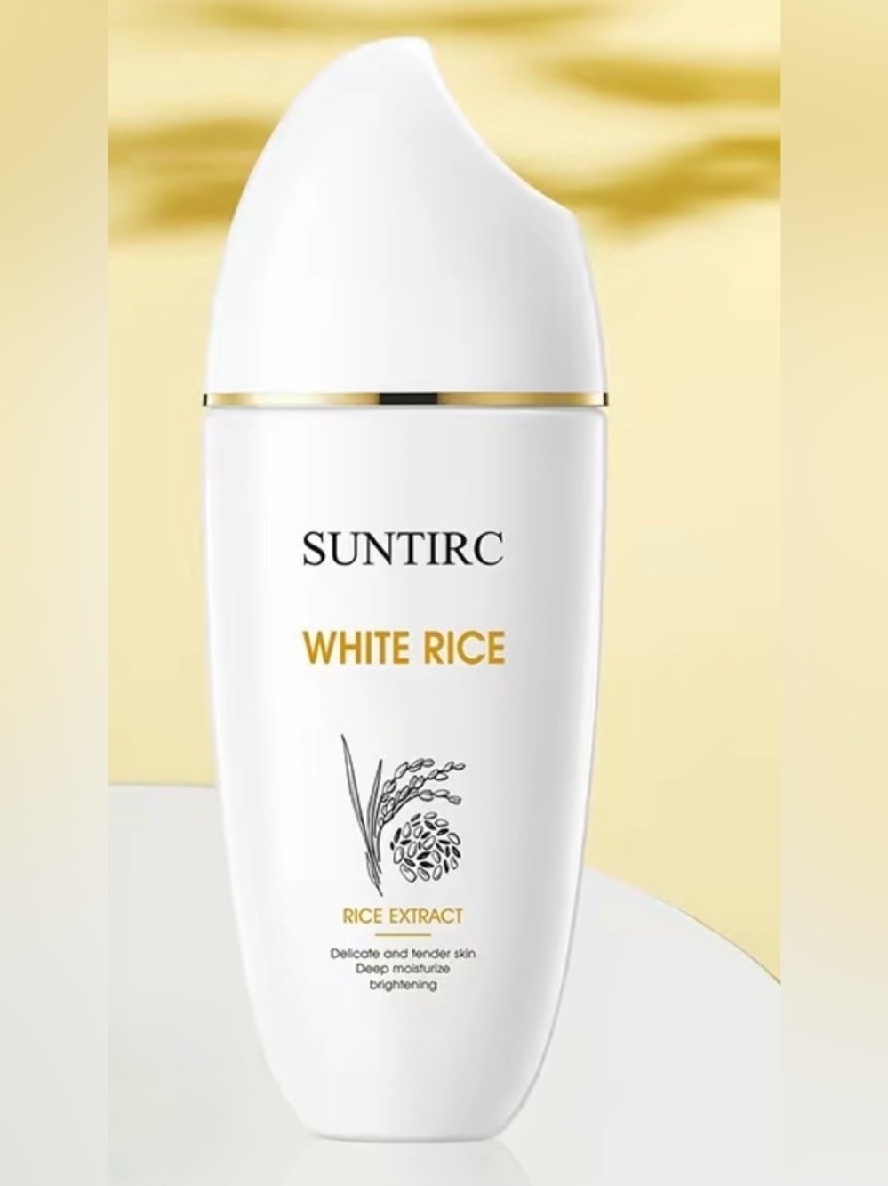 Suntric- White Rice Extract Brightening Moisturizer - White